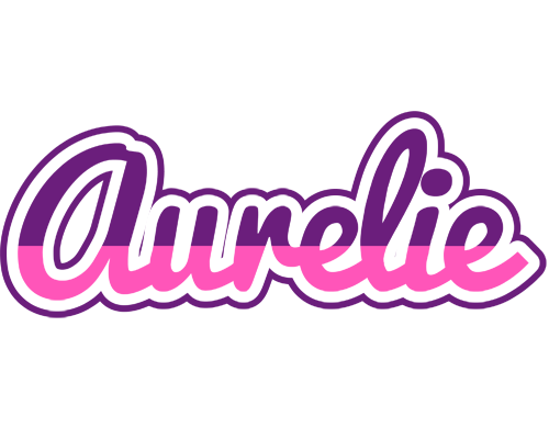Aurelie cheerful logo
