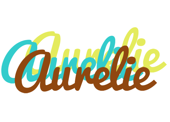 Aurelie cupcake logo