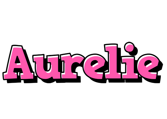 Aurelie girlish logo