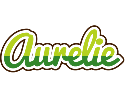 Aurelie golfing logo