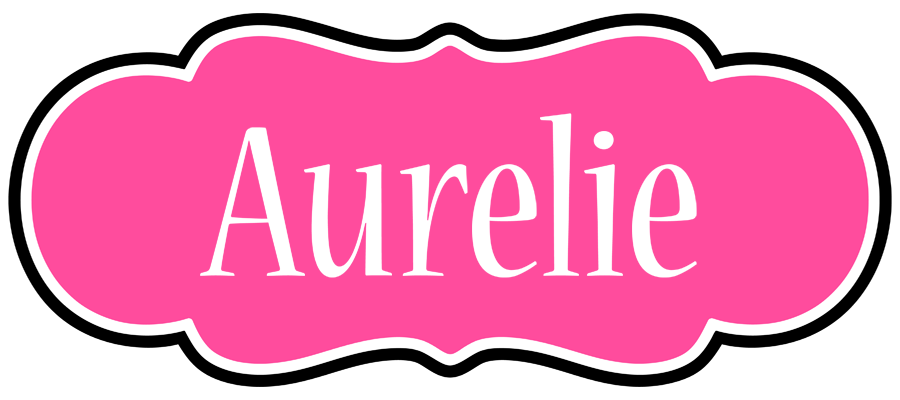 Aurelie invitation logo
