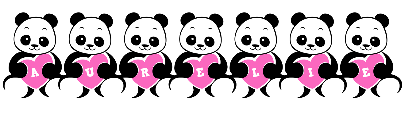 Aurelie love-panda logo