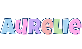 Aurelie pastel logo