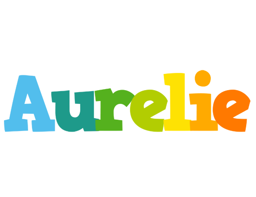 Aurelie rainbows logo