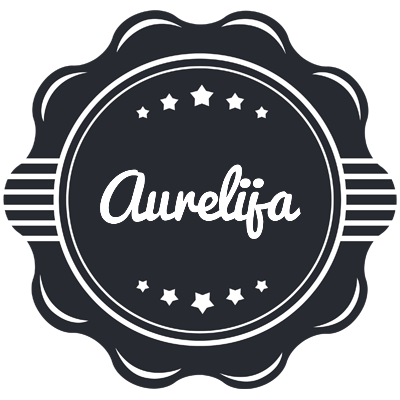 Aurelija badge logo