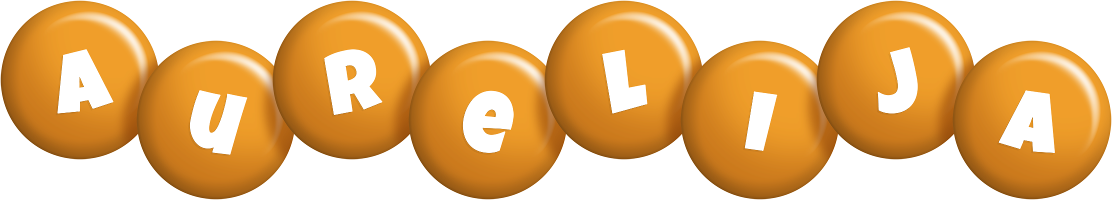 Aurelija candy-orange logo