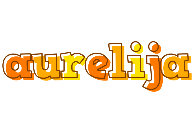 Aurelija desert logo