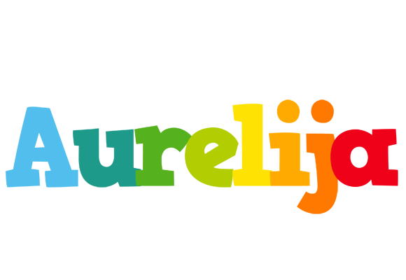Aurelija rainbows logo