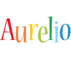 Aurelio birthday logo