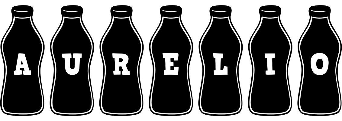 Aurelio bottle logo