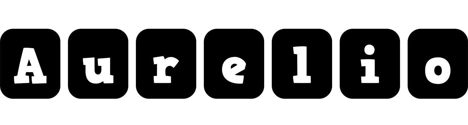 Aurelio box logo