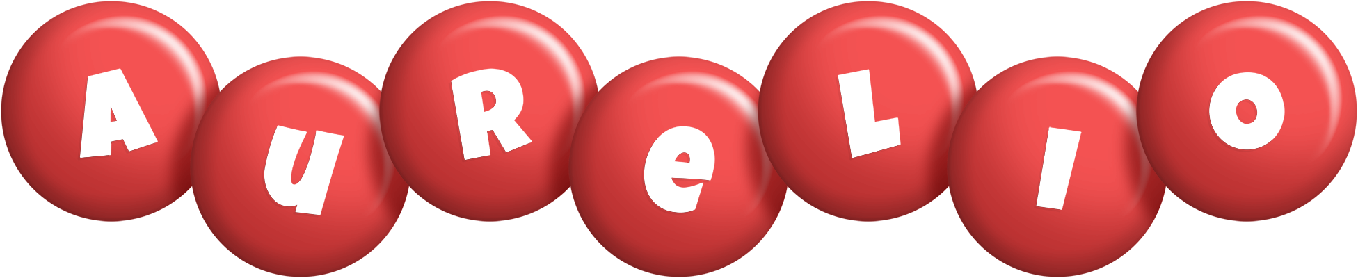 Aurelio candy-red logo
