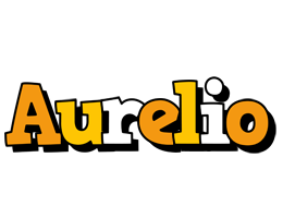 Aurelio cartoon logo