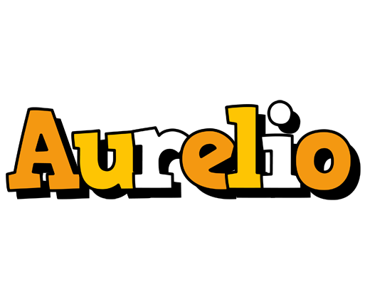Aurelio cartoon logo