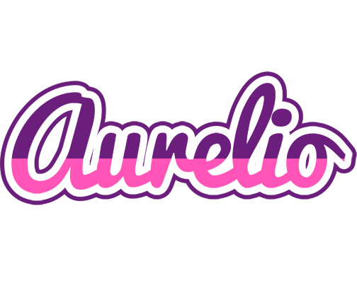 Aurelio cheerful logo