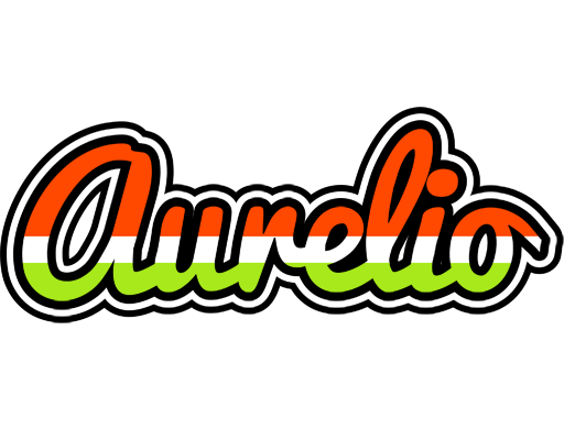 Aurelio exotic logo