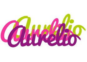 Aurelio flowers logo