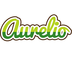 Aurelio golfing logo