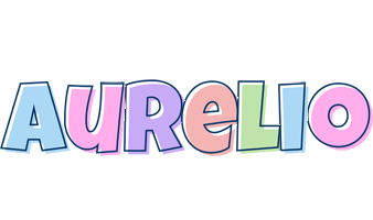 Aurelio pastel logo