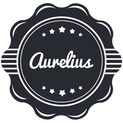 Aurelius badge logo