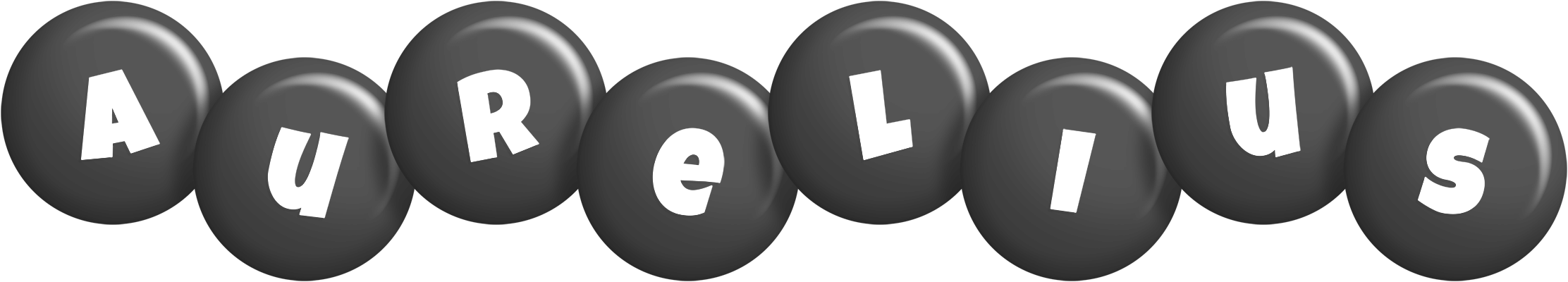 Aurelius candy-black logo