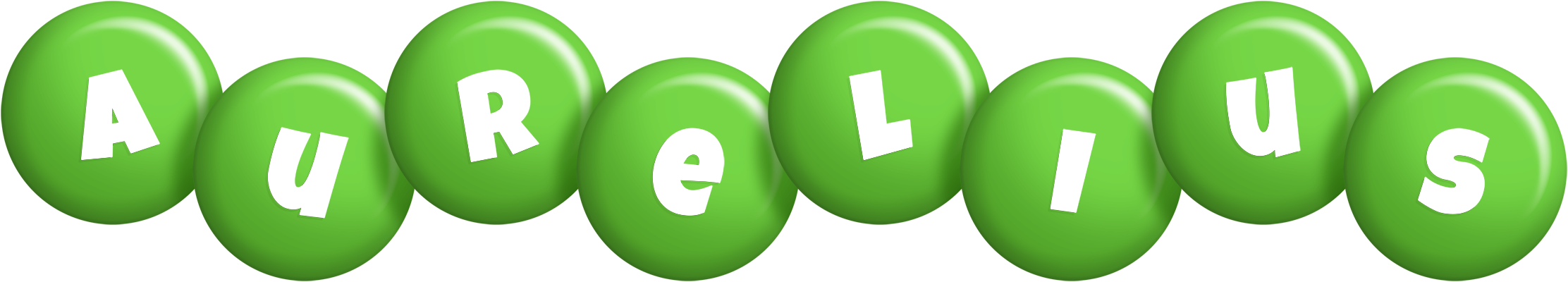 Aurelius candy-green logo