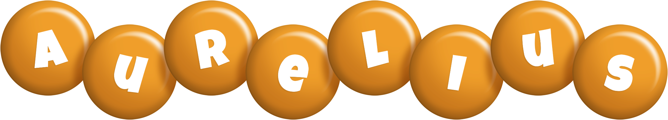 Aurelius candy-orange logo