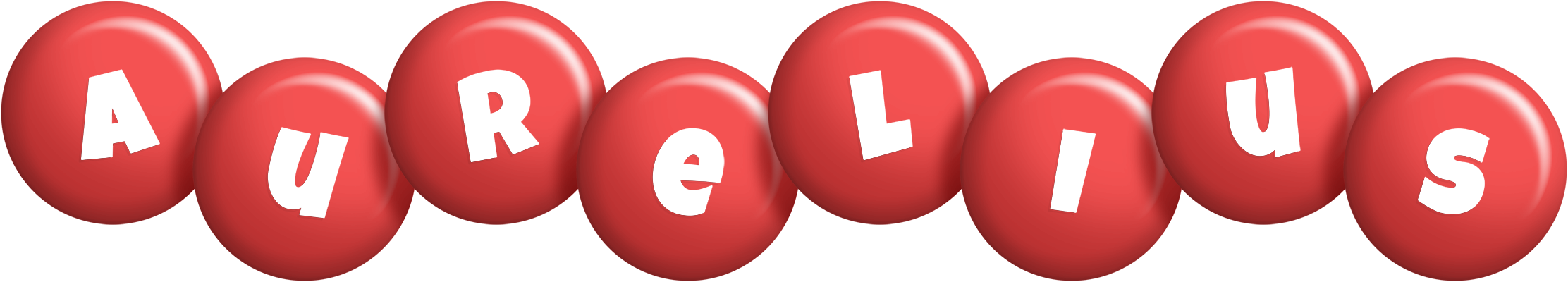 Aurelius candy-red logo