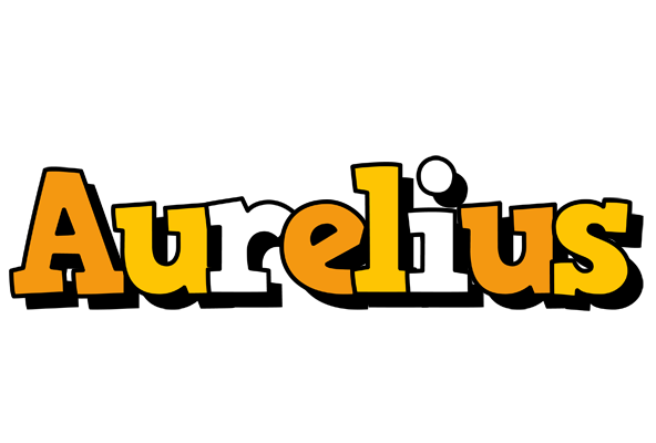 Aurelius cartoon logo