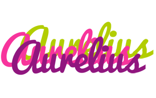 Aurelius flowers logo