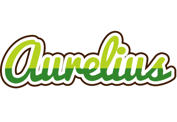 Aurelius golfing logo