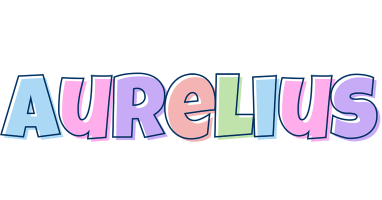 Aurelius pastel logo