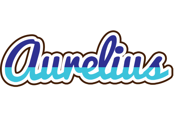 Aurelius raining logo