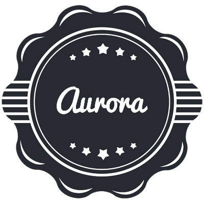 Aurora badge logo