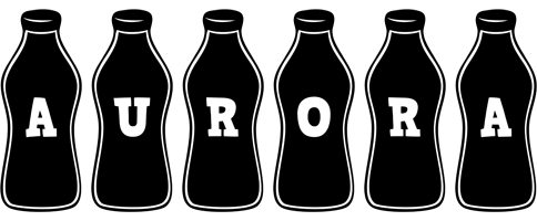 Aurora bottle logo