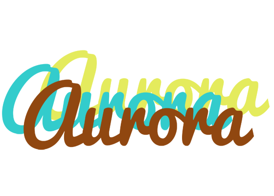 Aurora cupcake logo