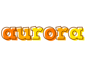 Aurora desert logo
