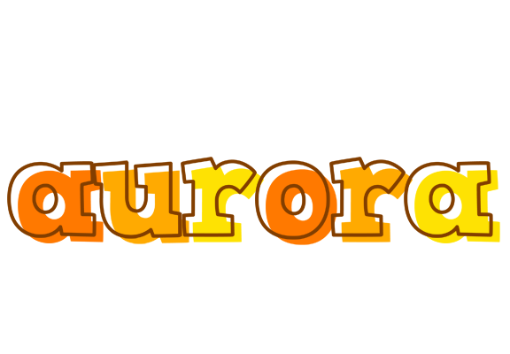 Aurora desert logo