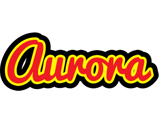 Aurora fireman logo