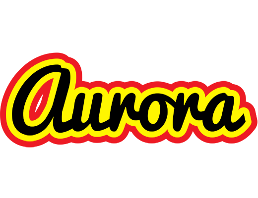 Aurora flaming logo
