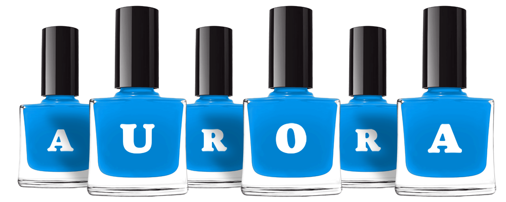 Aurora glossy logo