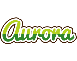 Aurora golfing logo