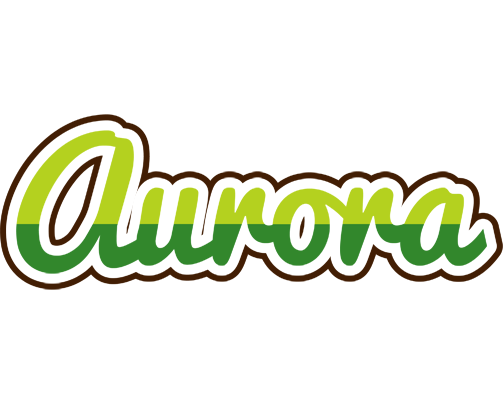 Aurora golfing logo