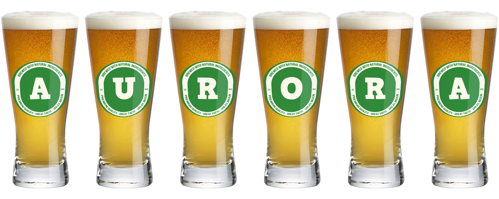Aurora lager logo