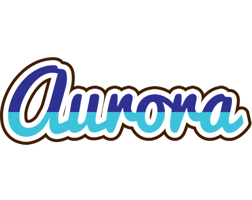 Aurora raining logo