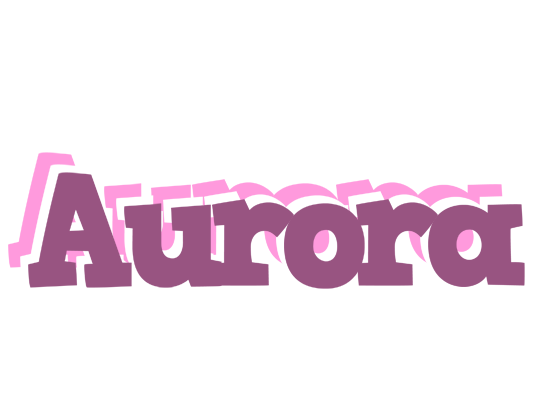 Aurora relaxing logo