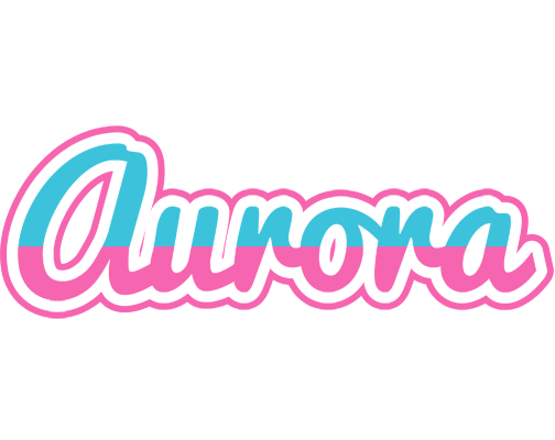 Aurora woman logo