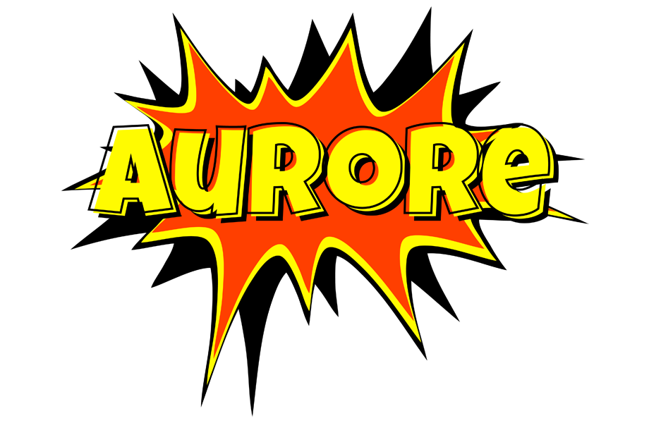 Aurore bazinga logo
