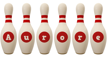 Aurore bowling-pin logo