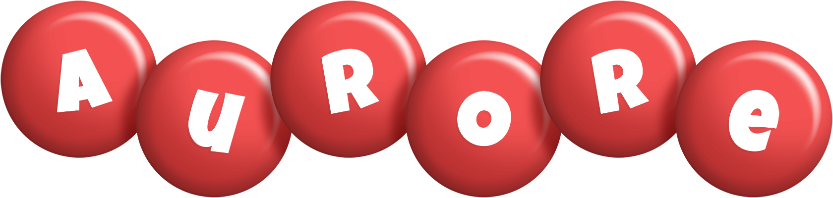 Aurore candy-red logo